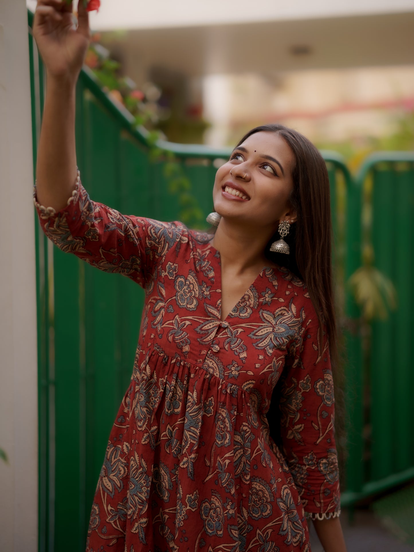 Sifar Madder Ajrakh Co-ord Set