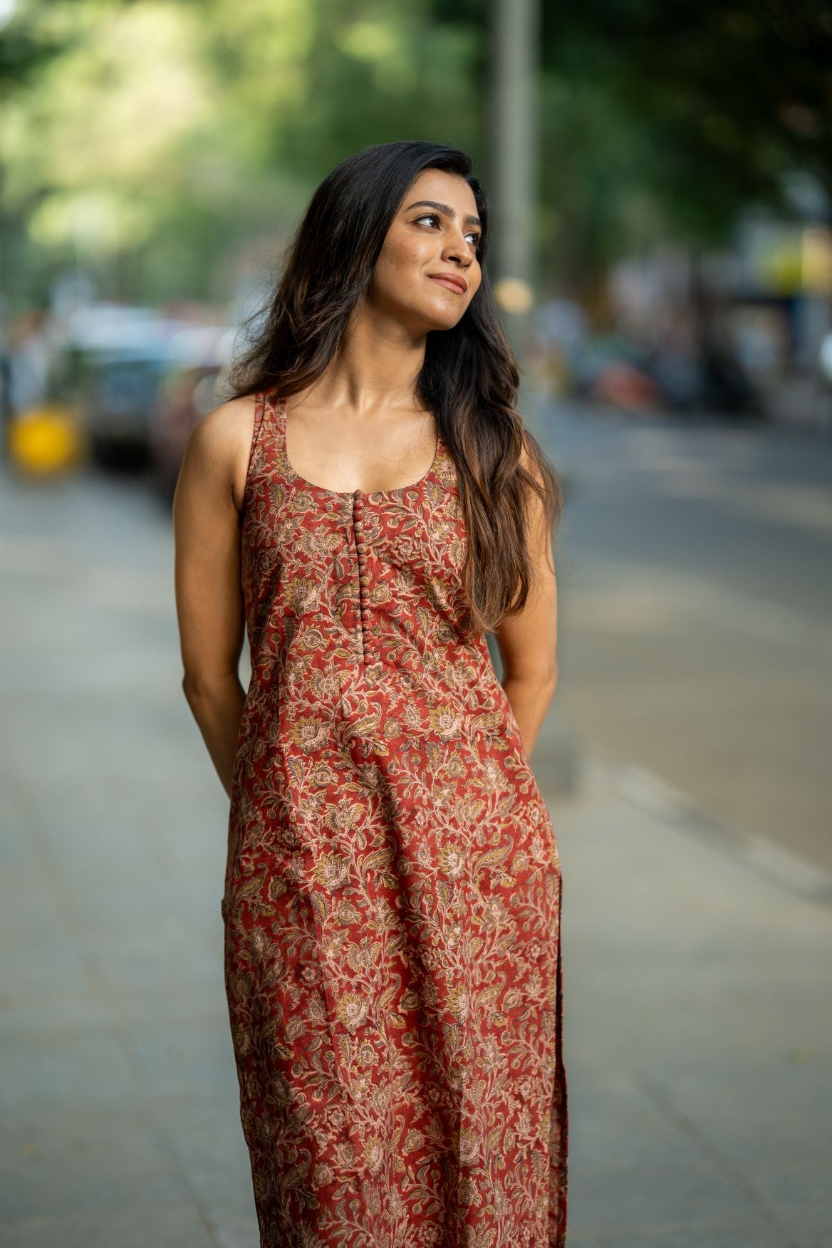 Varnam Madder Kalamkari Co-ord Set