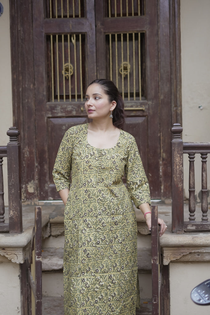 Myraa Kalamkari Co-ord Set