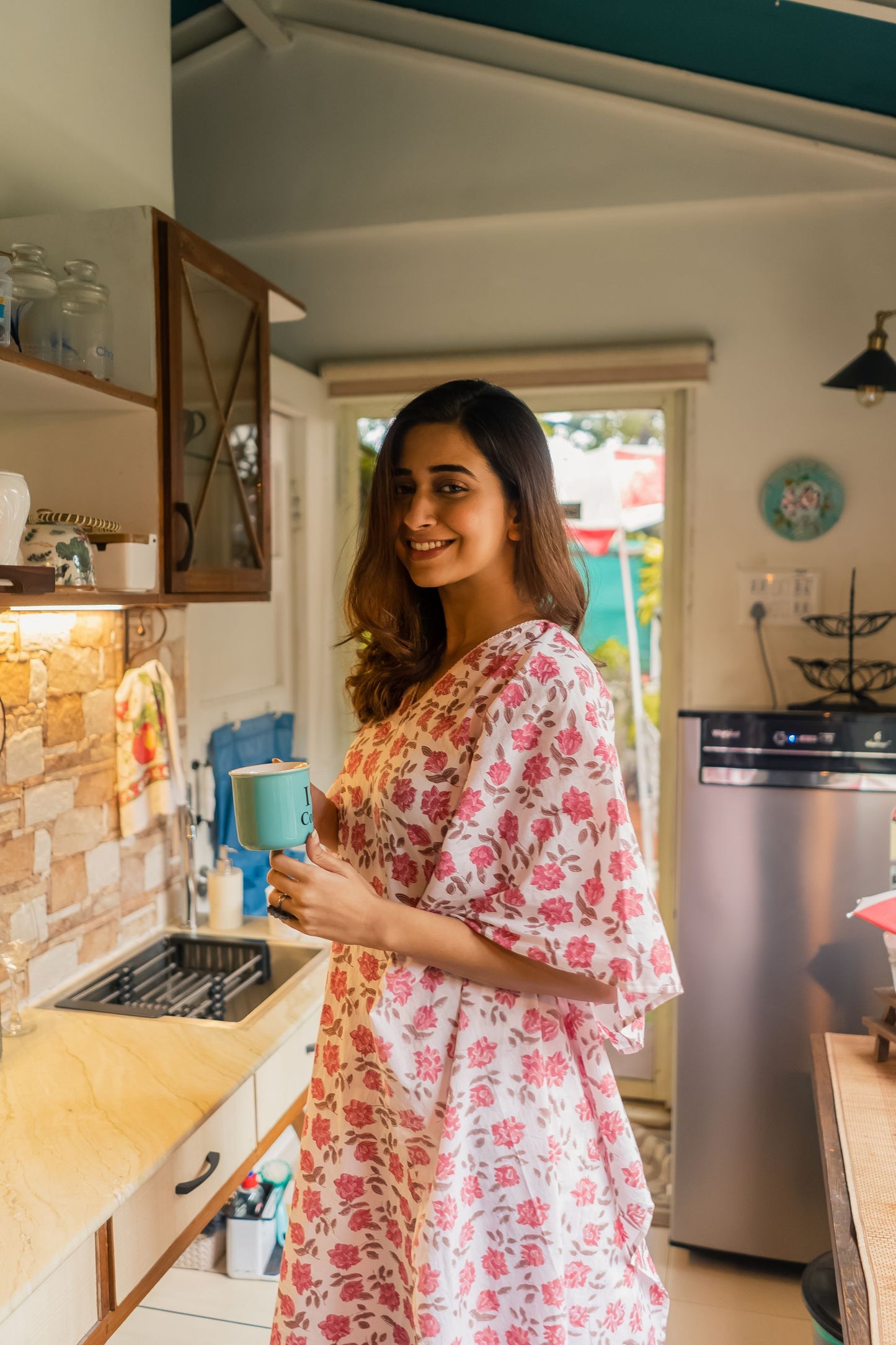 Rooh Gulabo Kaftan Set