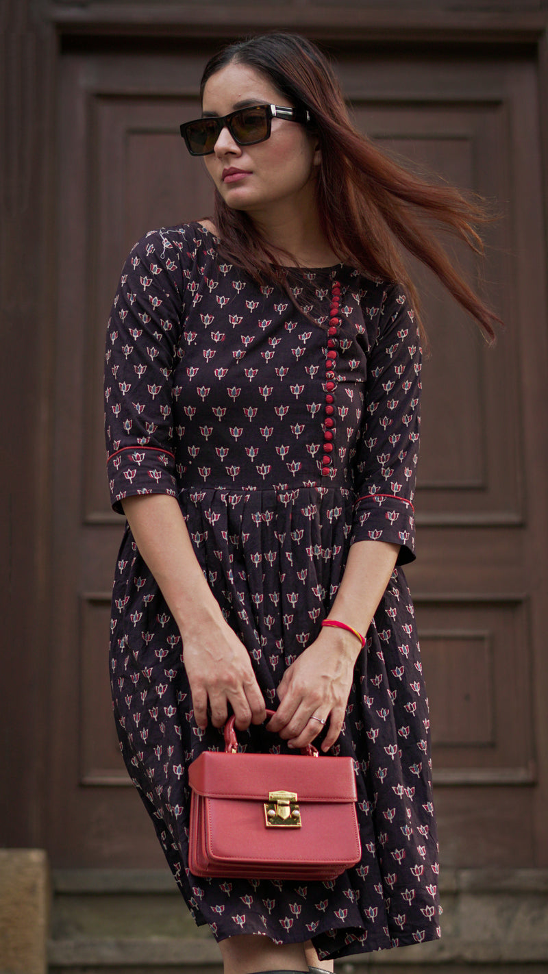 Zoya Ajrakh Dress