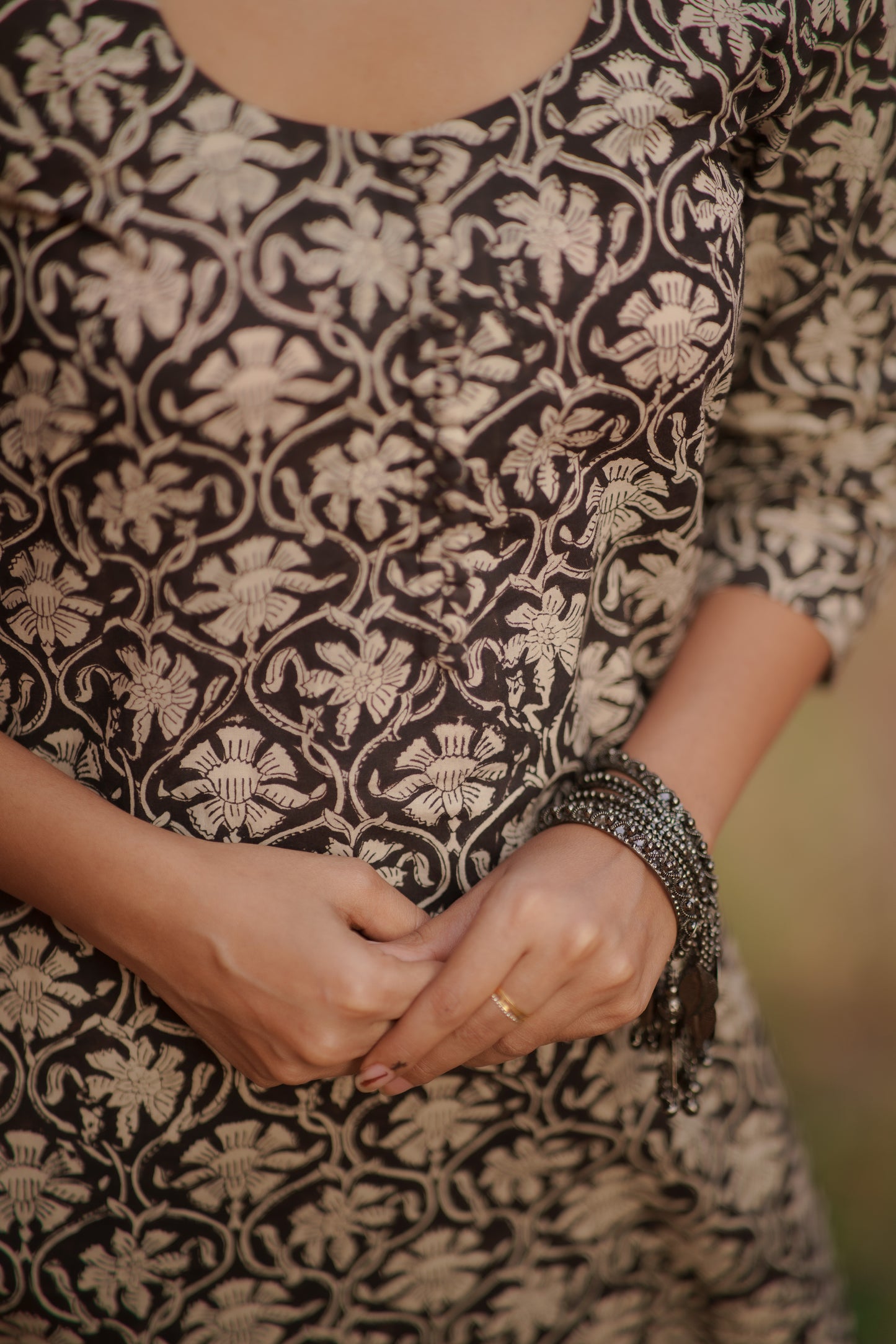 Myraa Bagru Co-ord Set