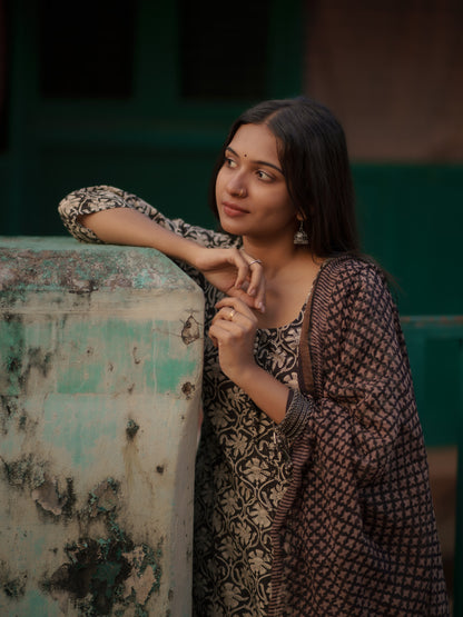 Myraa Bagru Co-ord Set