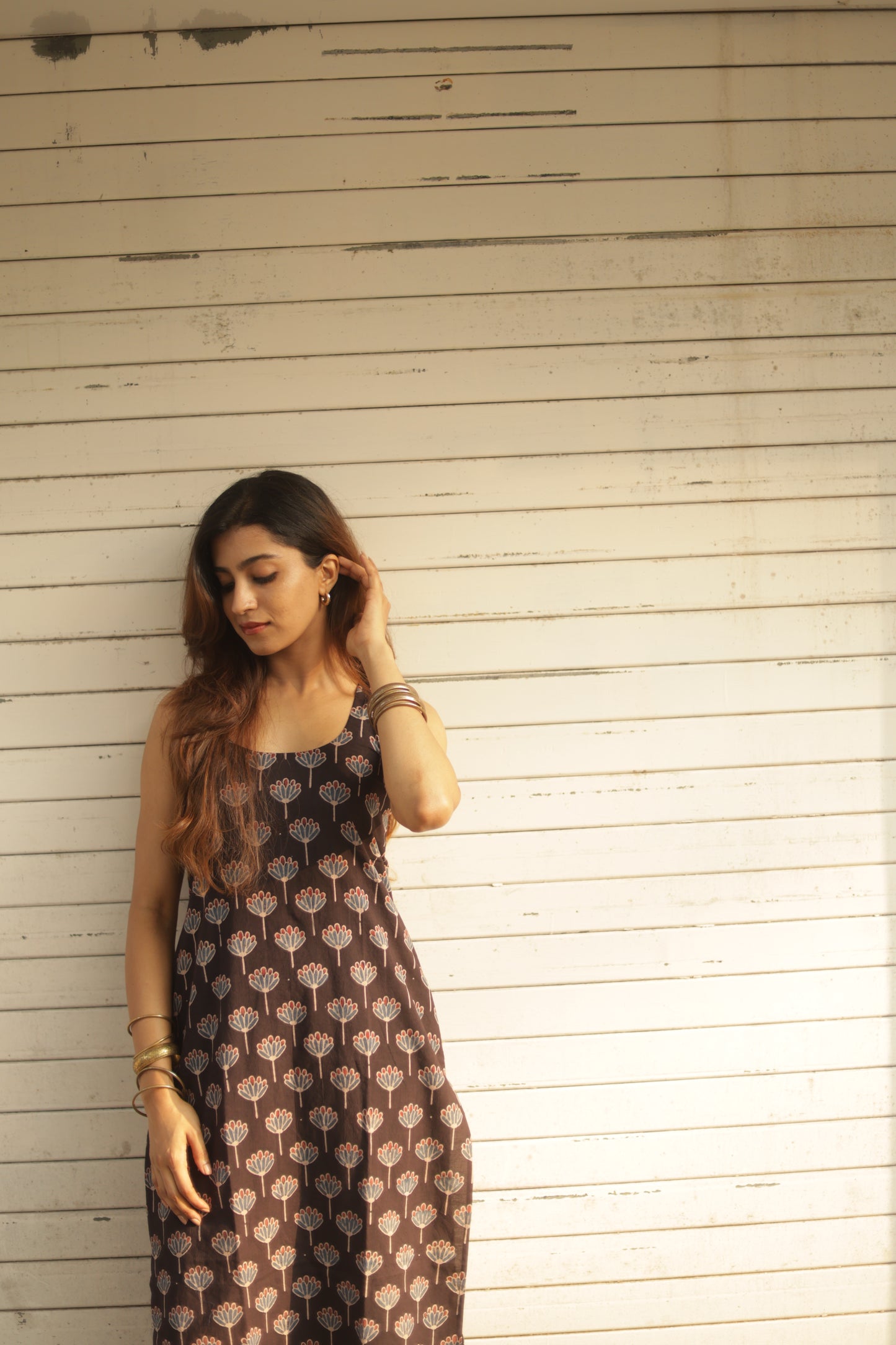 Saaya Black Ajrakh Co-ord Set