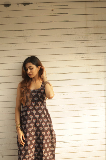 Saaya Black Ajrakh Co-ord Set