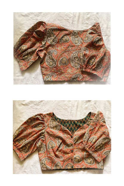 Sashi pumpkin kalamkari