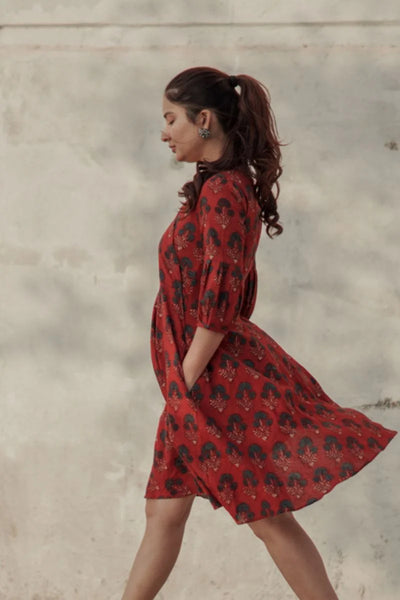 Naayaab Ajrakh Dress
