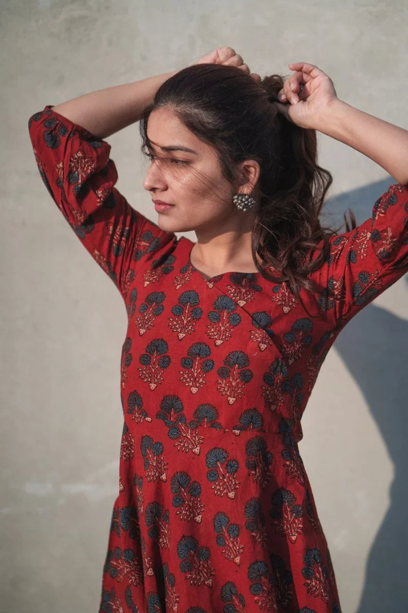Naayaab Ajrakh Dress