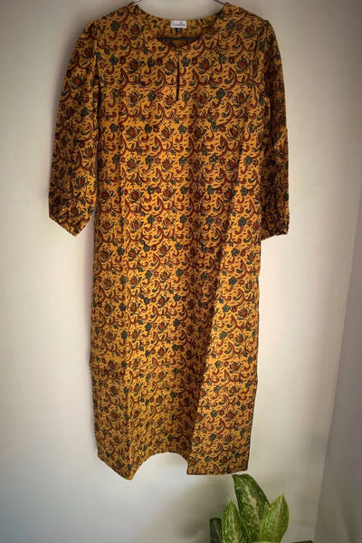 Raahat Ajrakh Straight Kurta