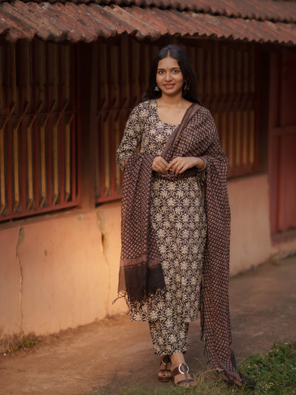 Myraa Bagru Co-ord Set