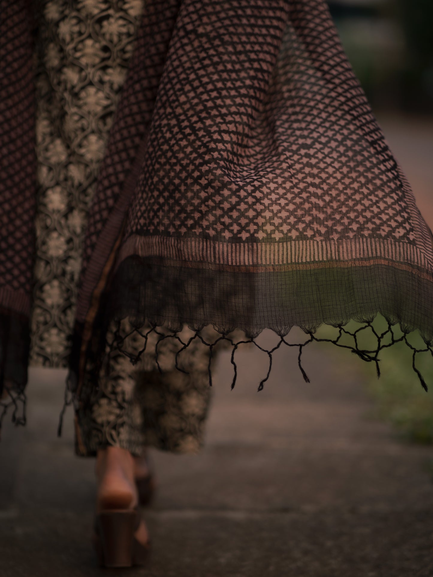 Myraa Bagru Co-ord Set