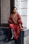 Sur Madder Red Kaftan
