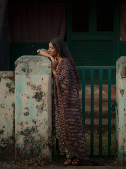 Myraa Bagru Co-ord Set