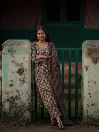 Myraa Bagru Co-ord Set