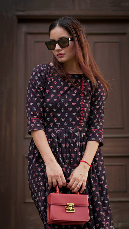 Zoya Ajrakh Dress