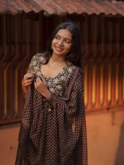 Myraa Bagru Co-ord Set