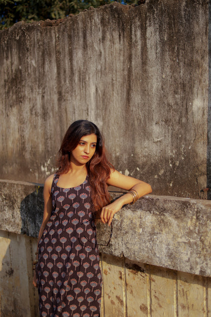 Saaya Black Ajrakh Co-ord Set