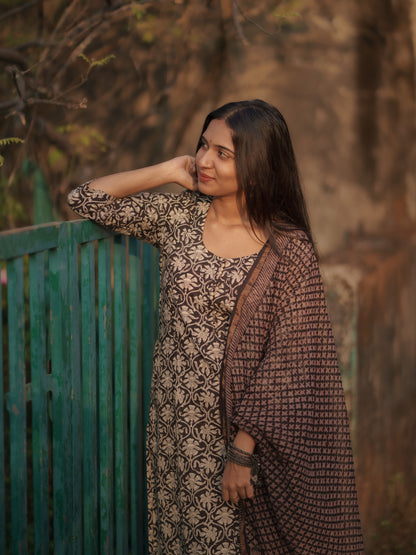 Myraa Bagru Co-ord Set