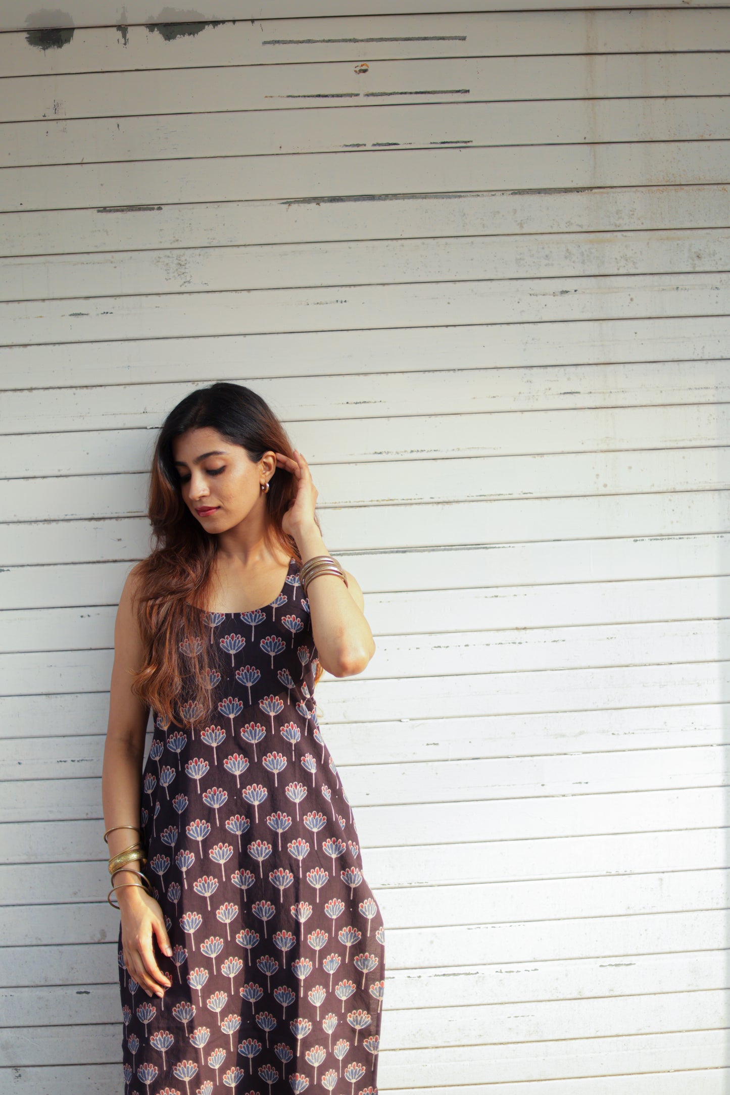 Saaya Black Ajrakh Co-ord Set