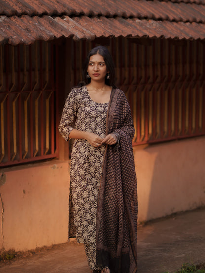 Myraa Bagru Co-ord Set