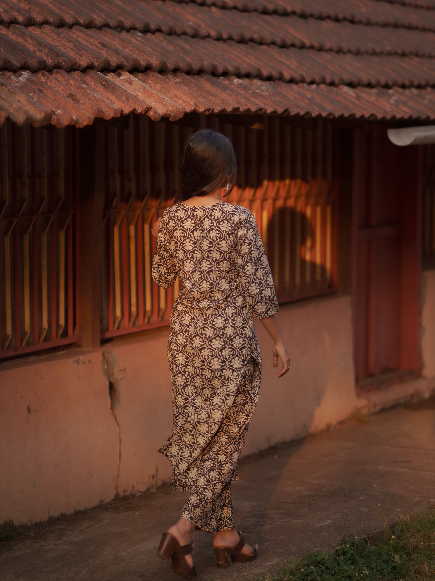 Myraa Bagru Co-ord Set