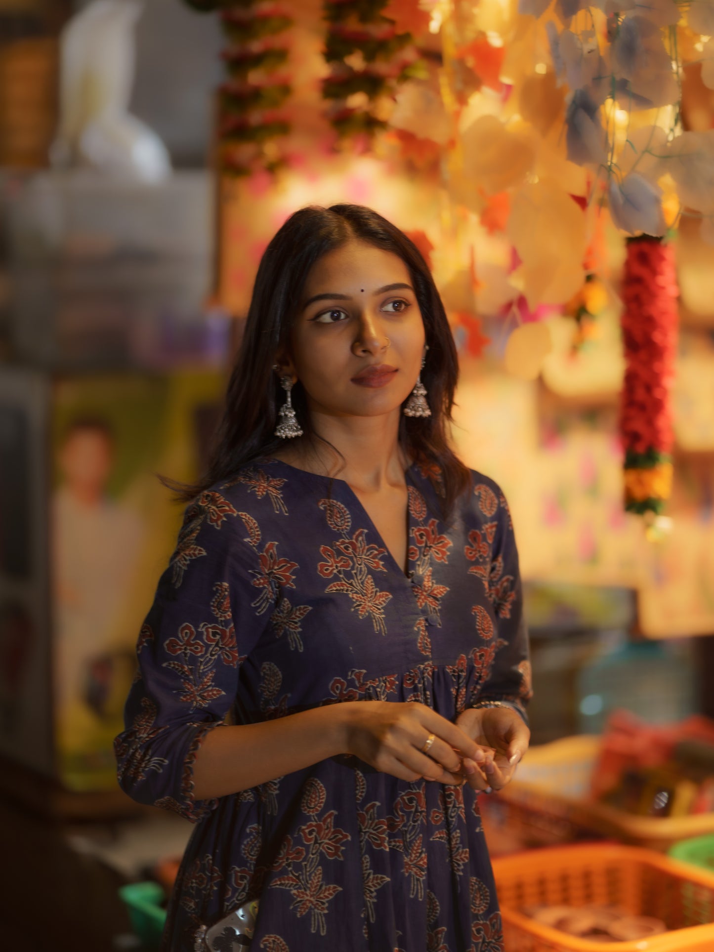 Sifar Indigo Ajrakh Co-ord Set