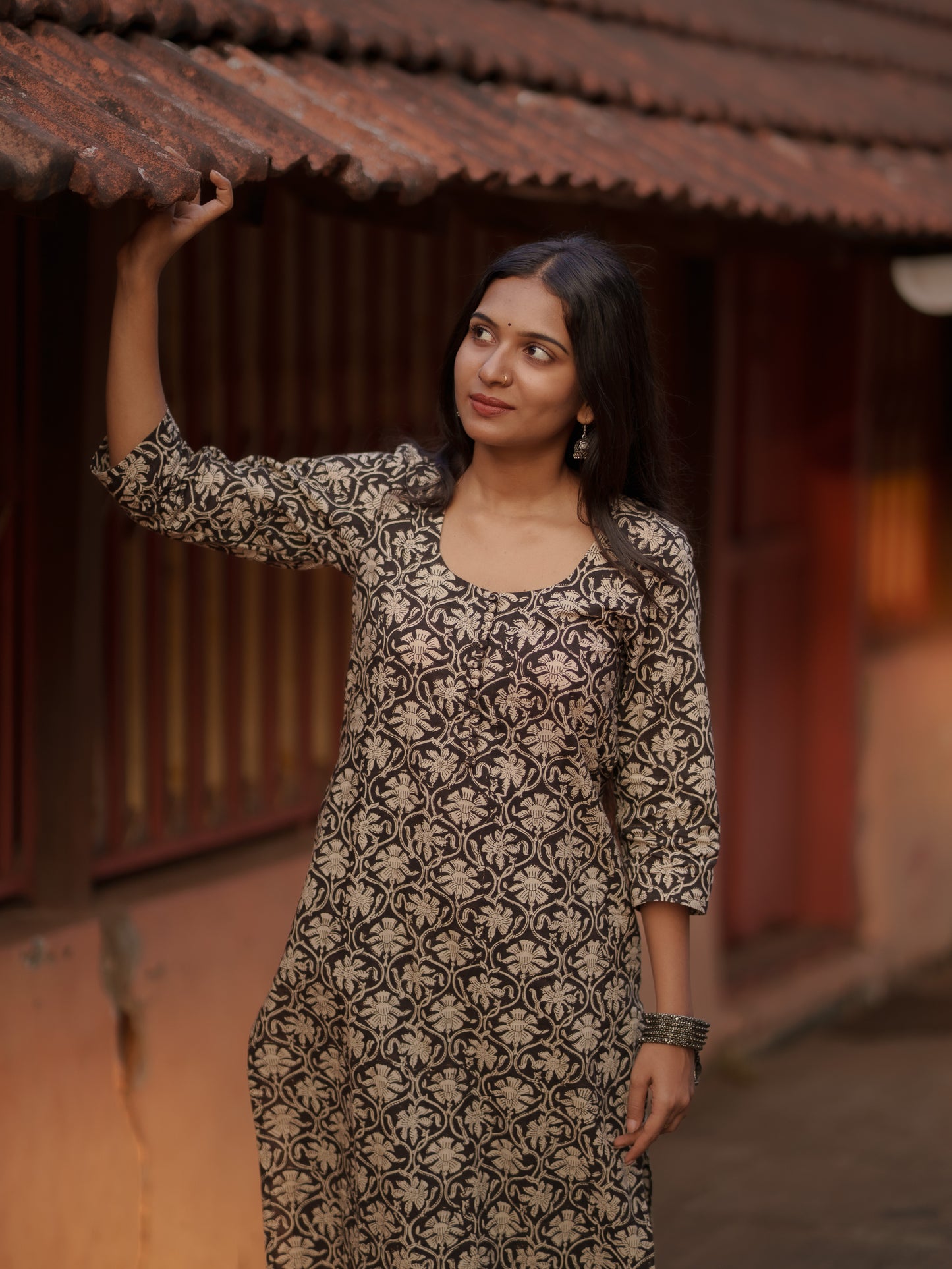 Myraa Bagru Co-ord Set