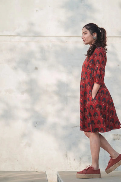 Naayaab Ajrakh Dress