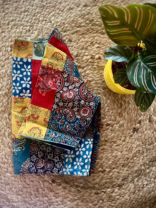Upcycled Ajrakh Blouse