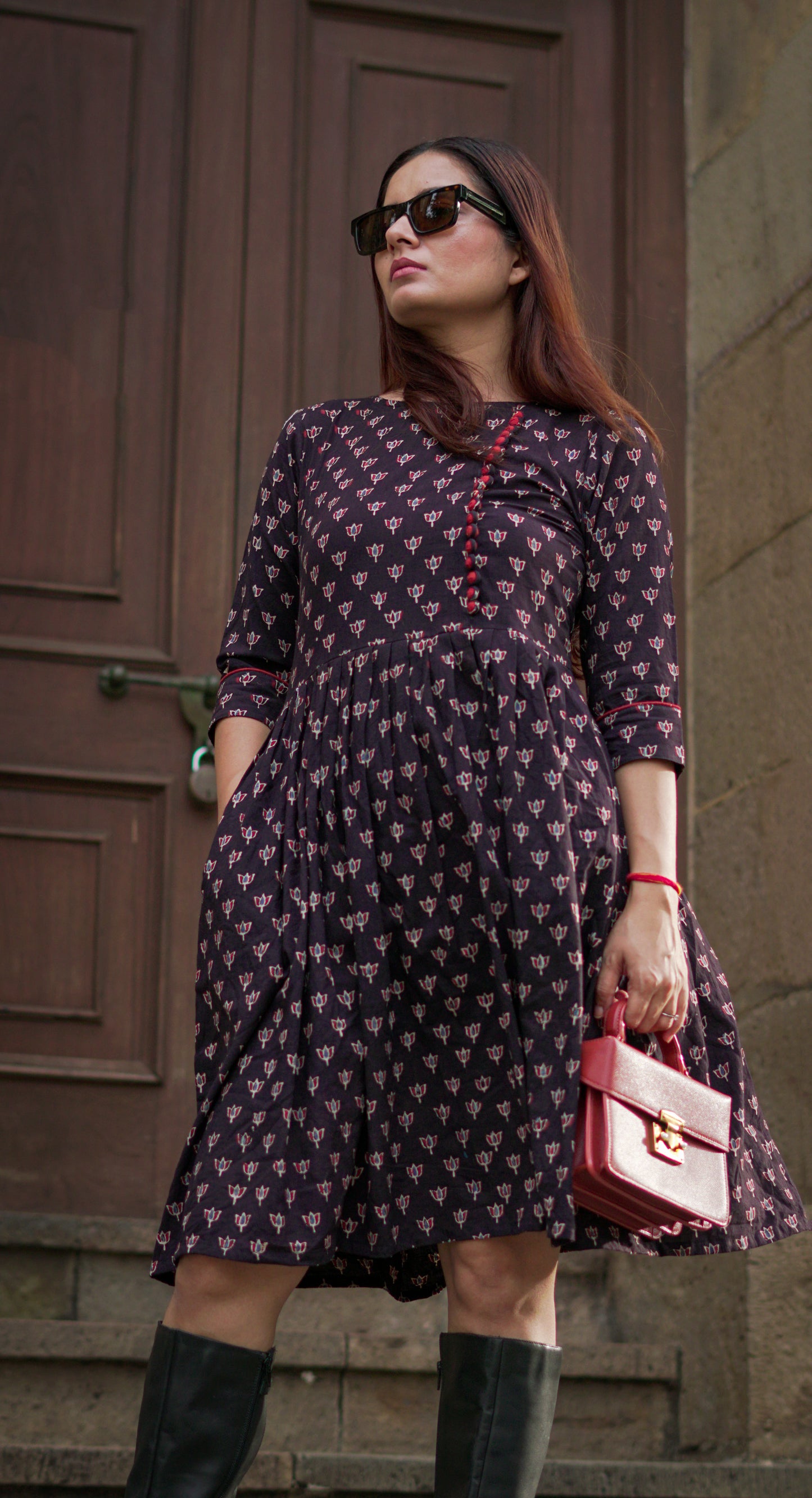 Zoya Ajrakh Dress