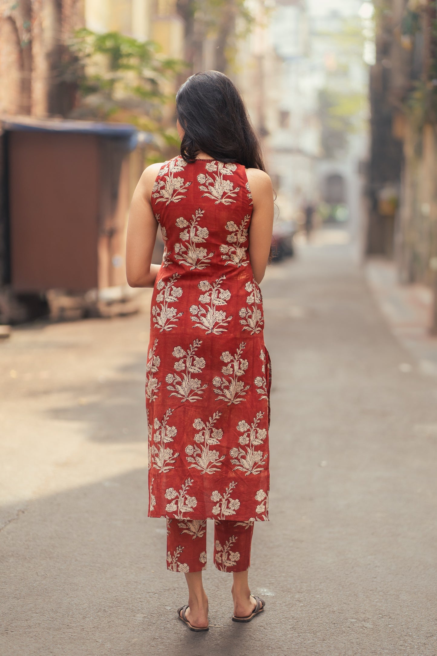 Raha Madder Bagru Co-ord Set