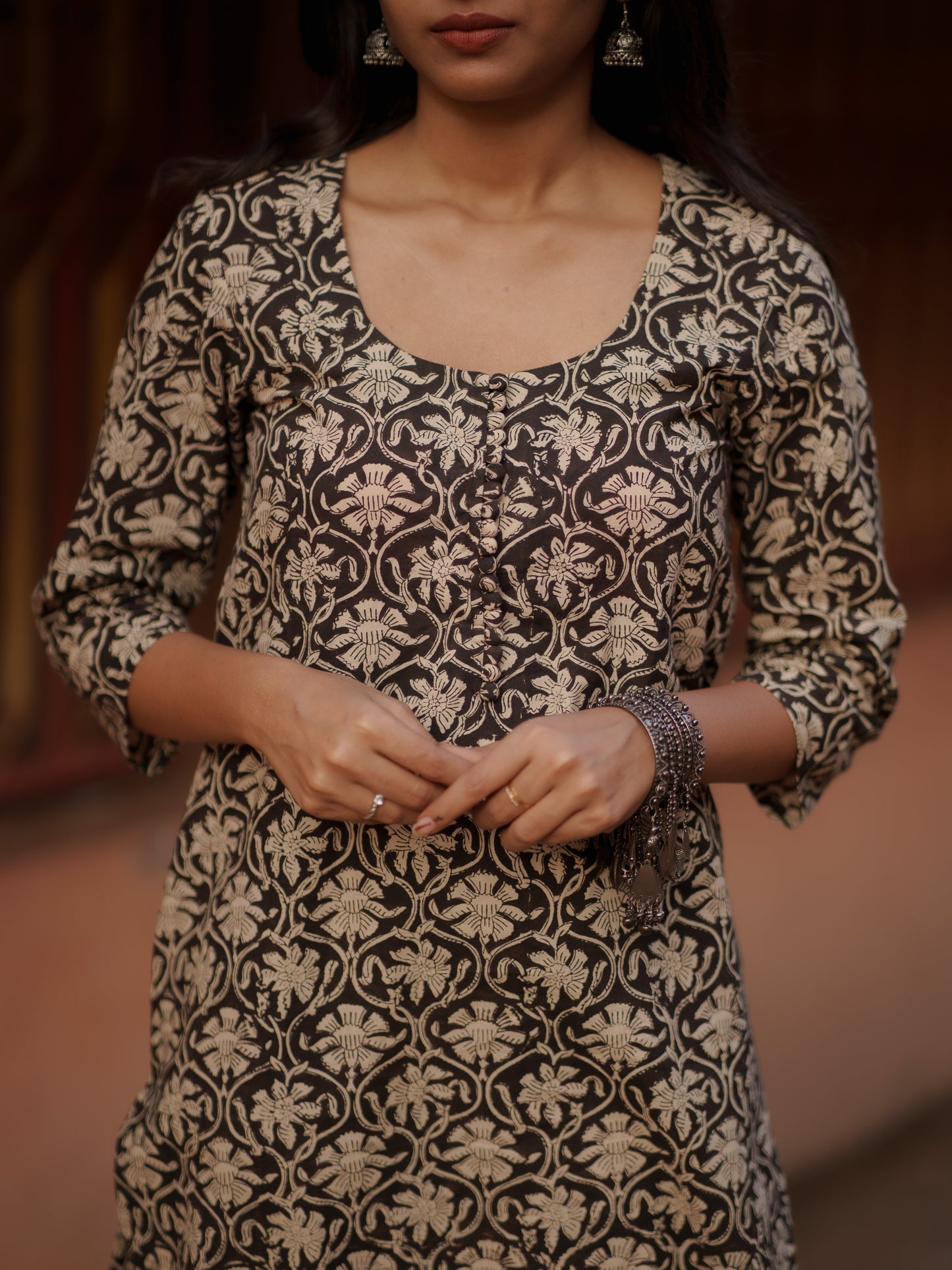 Myraa Bagru Co-ord Set