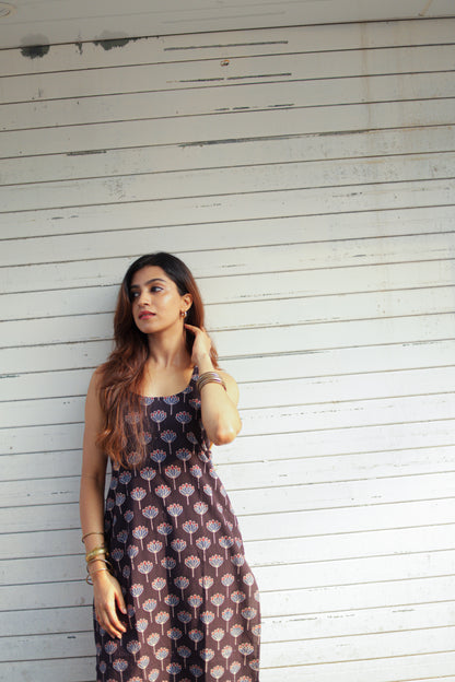 Saaya Black Ajrakh Co-ord Set