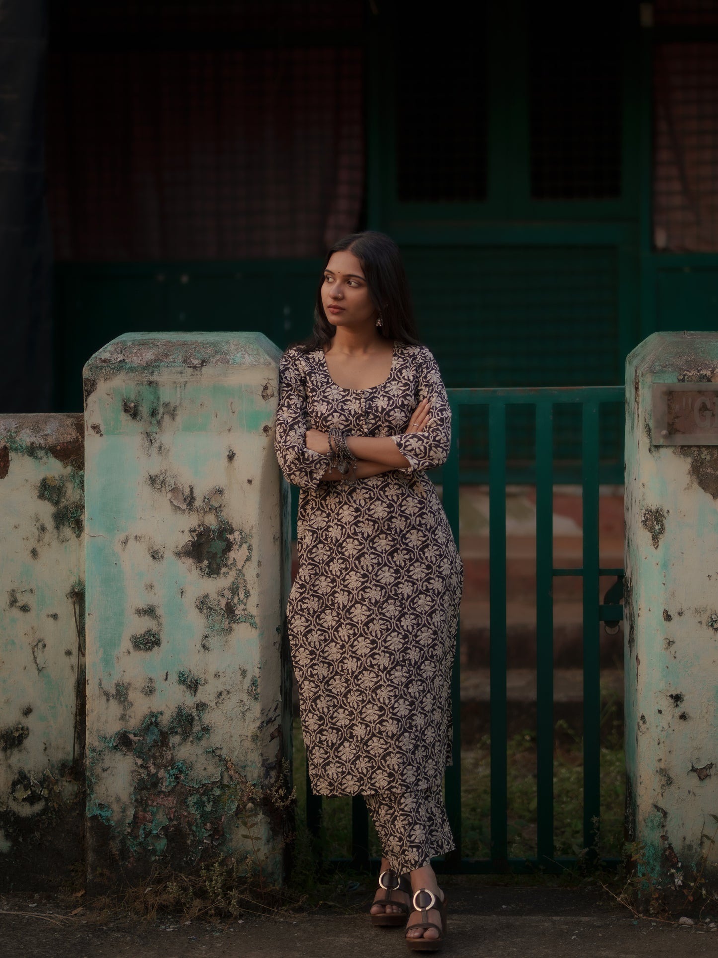 Myraa Bagru Co-ord Set