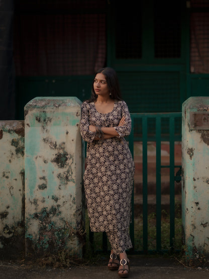 Myraa Bagru Co-ord Set