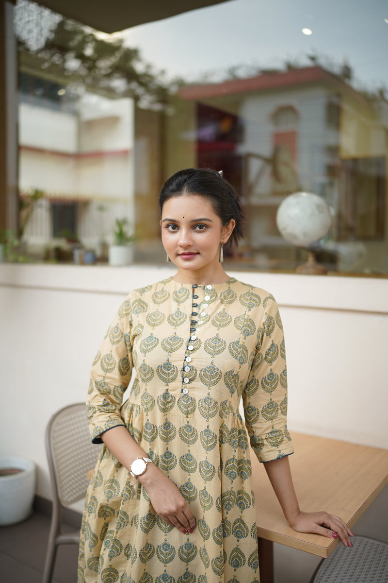 Alam Sanganeri Kurta