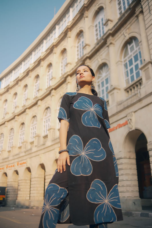 Karya Black Ajrakh Co-ord Set