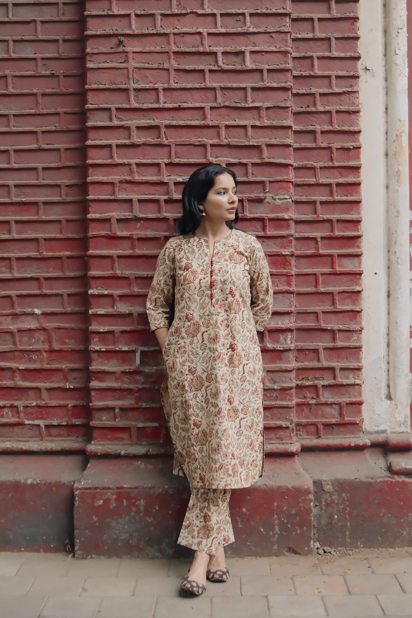 Savera Kalamkari Co-ord Set