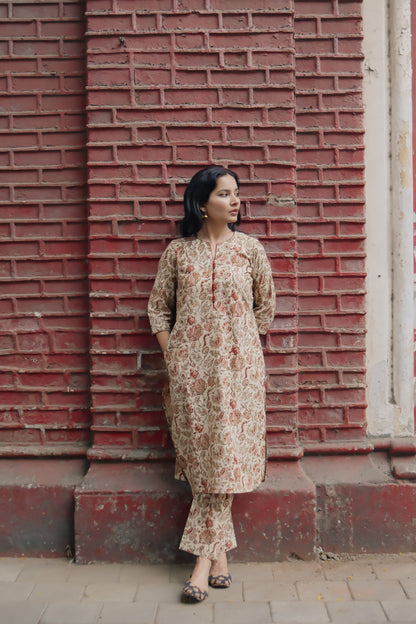 Savera Kalamkari Co-ord Set