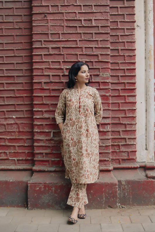 Savera Kalamkari Co-ord Set