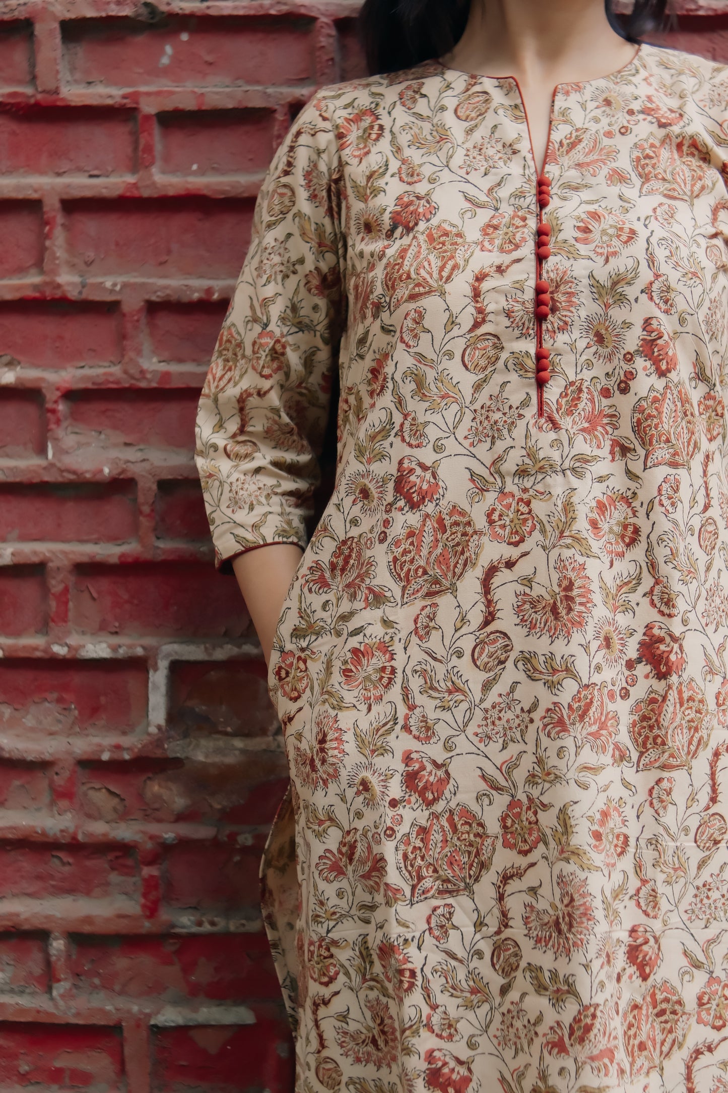 Savera Kalamkari Co-ord Set