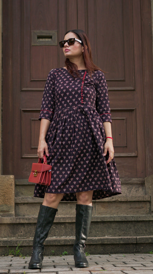 Zoya Ajrakh Dress