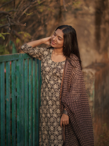 Myraa Bagru Co-ord Set