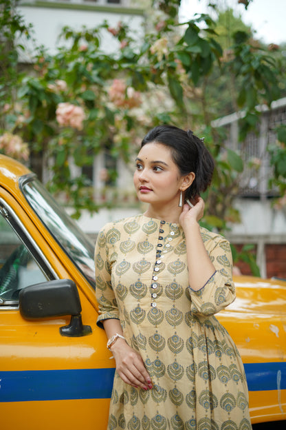 Alam Sanganeri Kurta