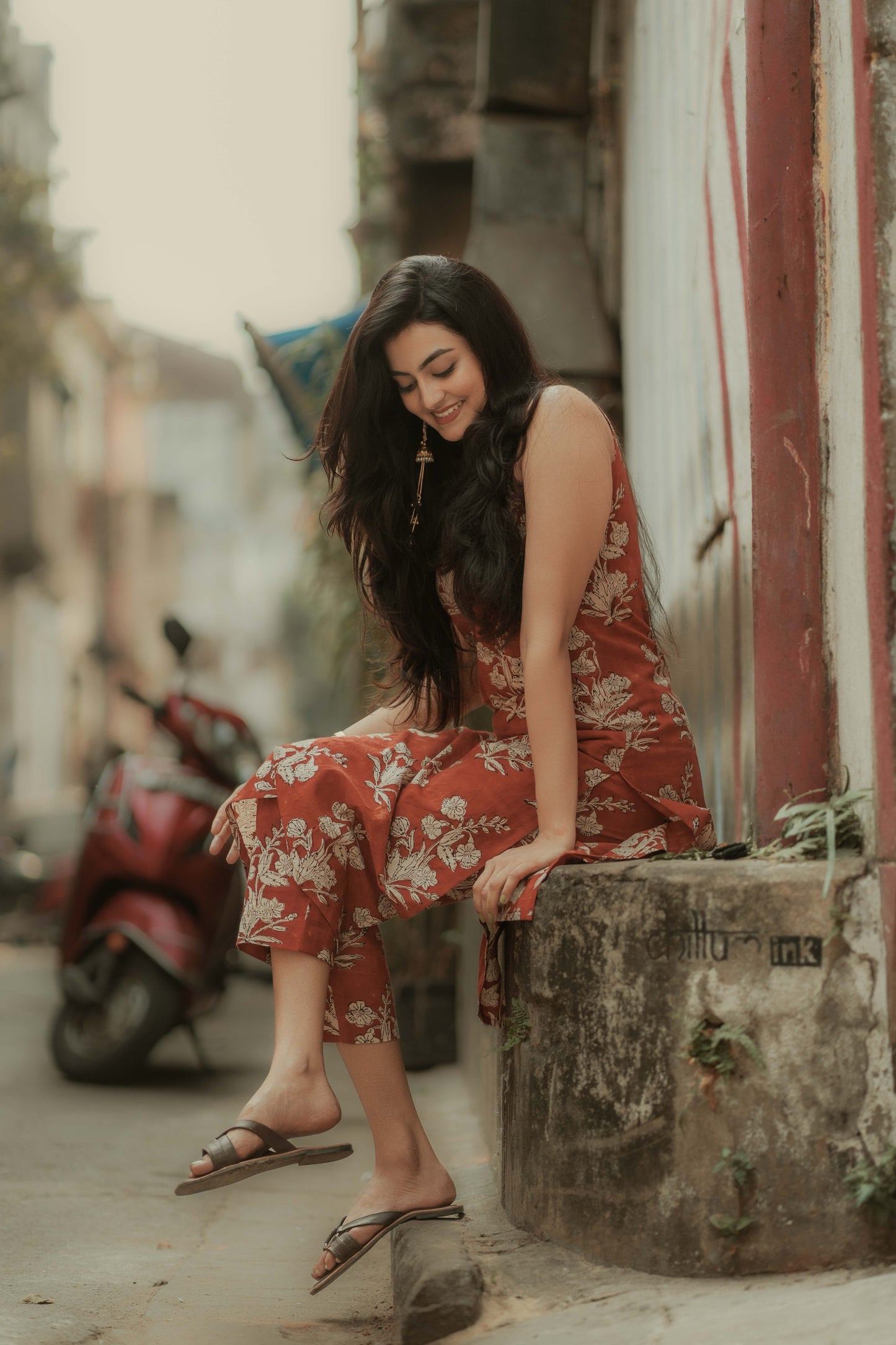 Raha Madder Bagru Co-ord Set