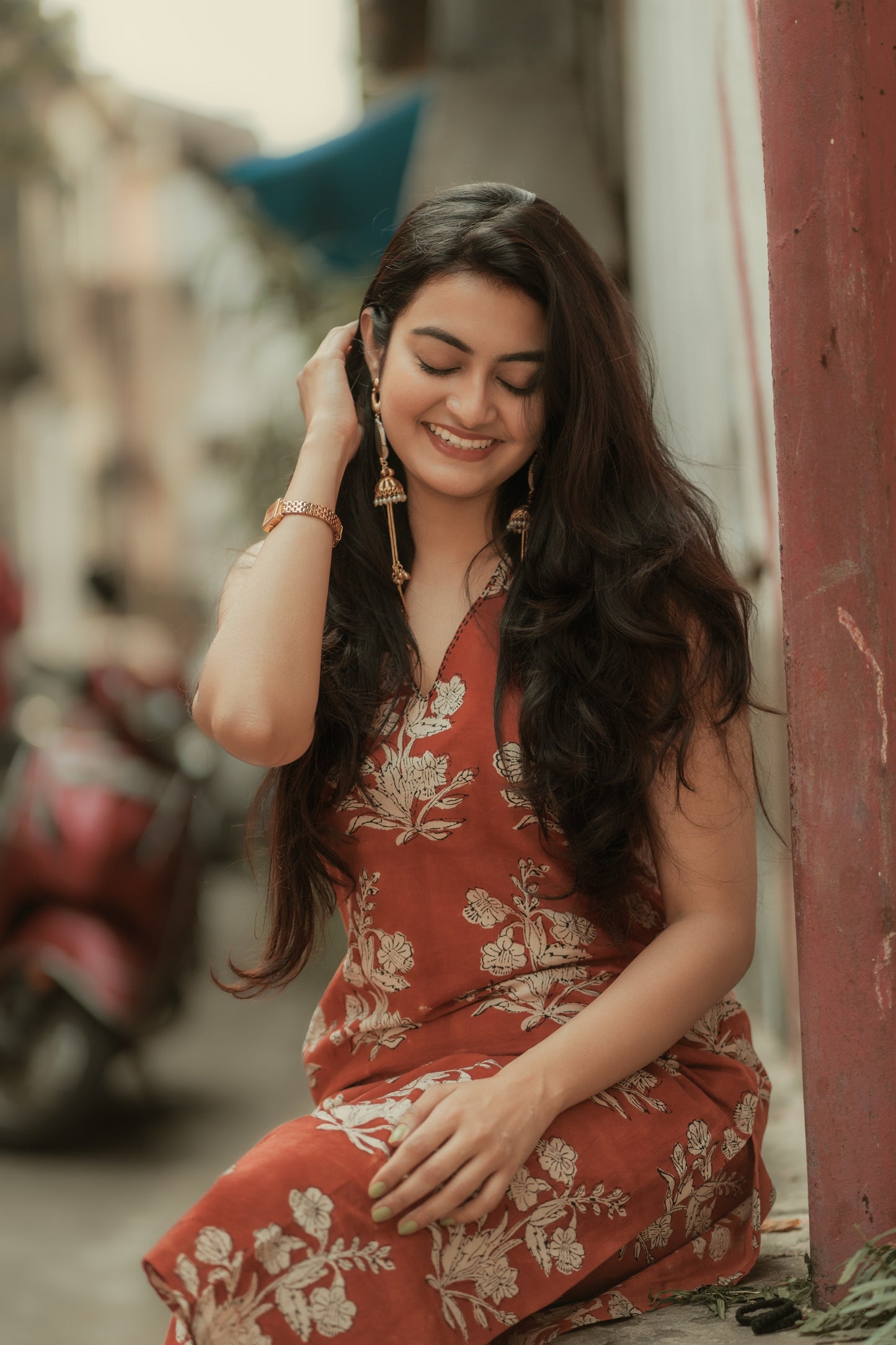 Raha Madder Bagru Co-ord Set