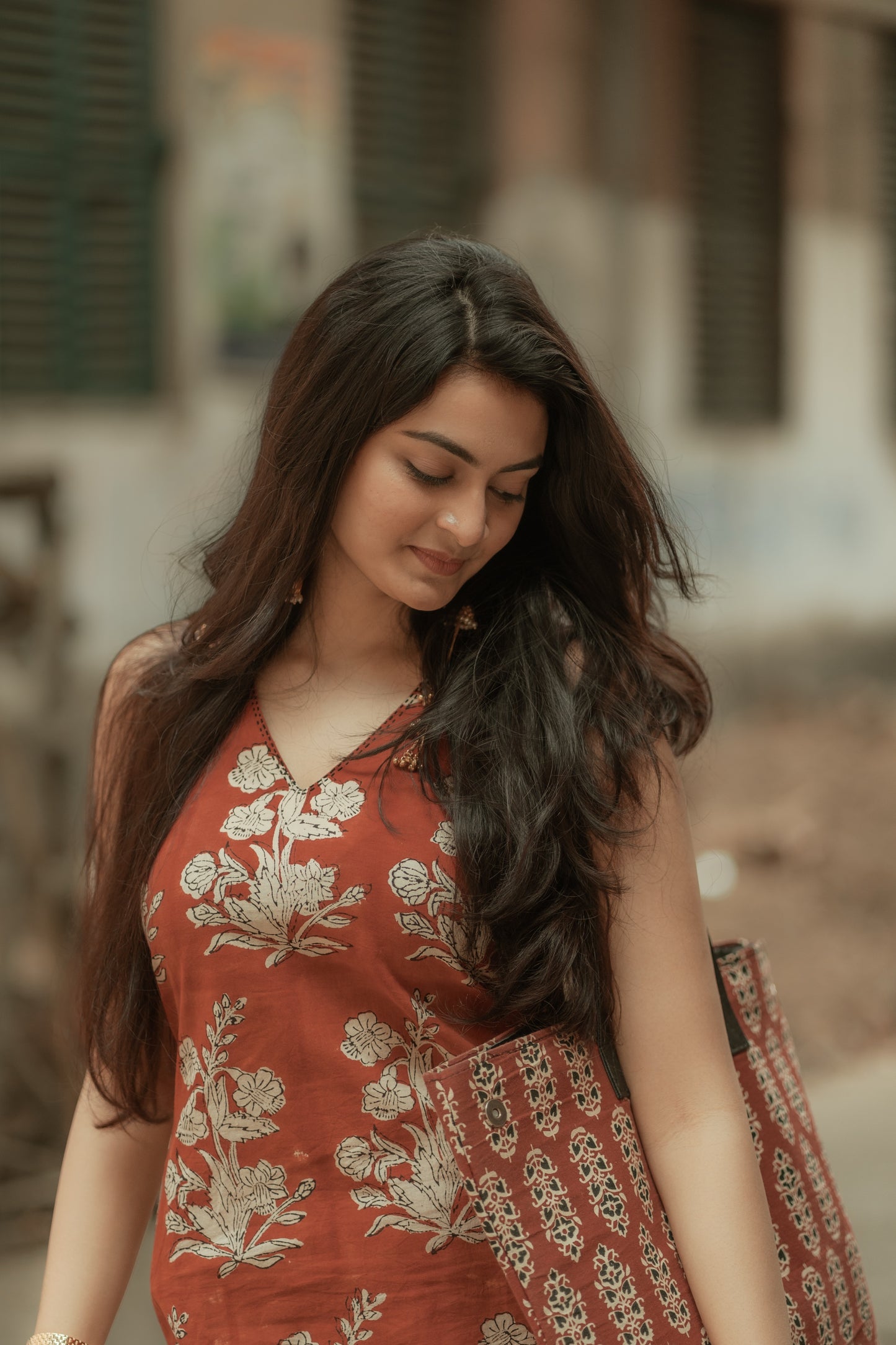 Raha Madder Bagru Co-ord Set