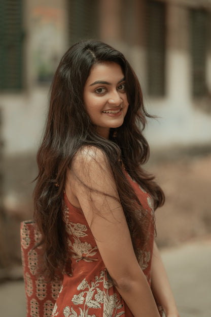 Raha Madder Bagru Co-ord Set