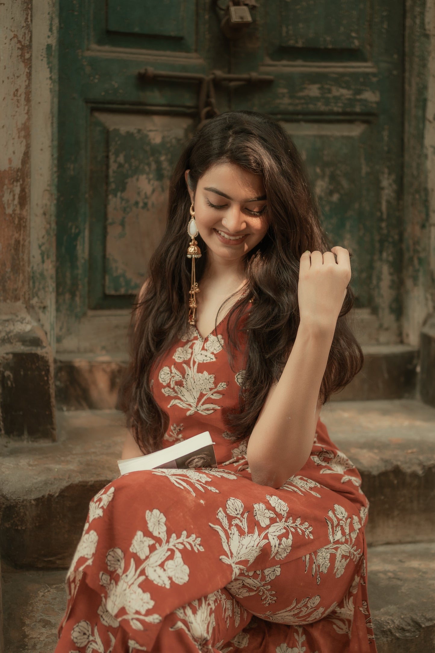 Raha Madder Bagru Co-ord Set