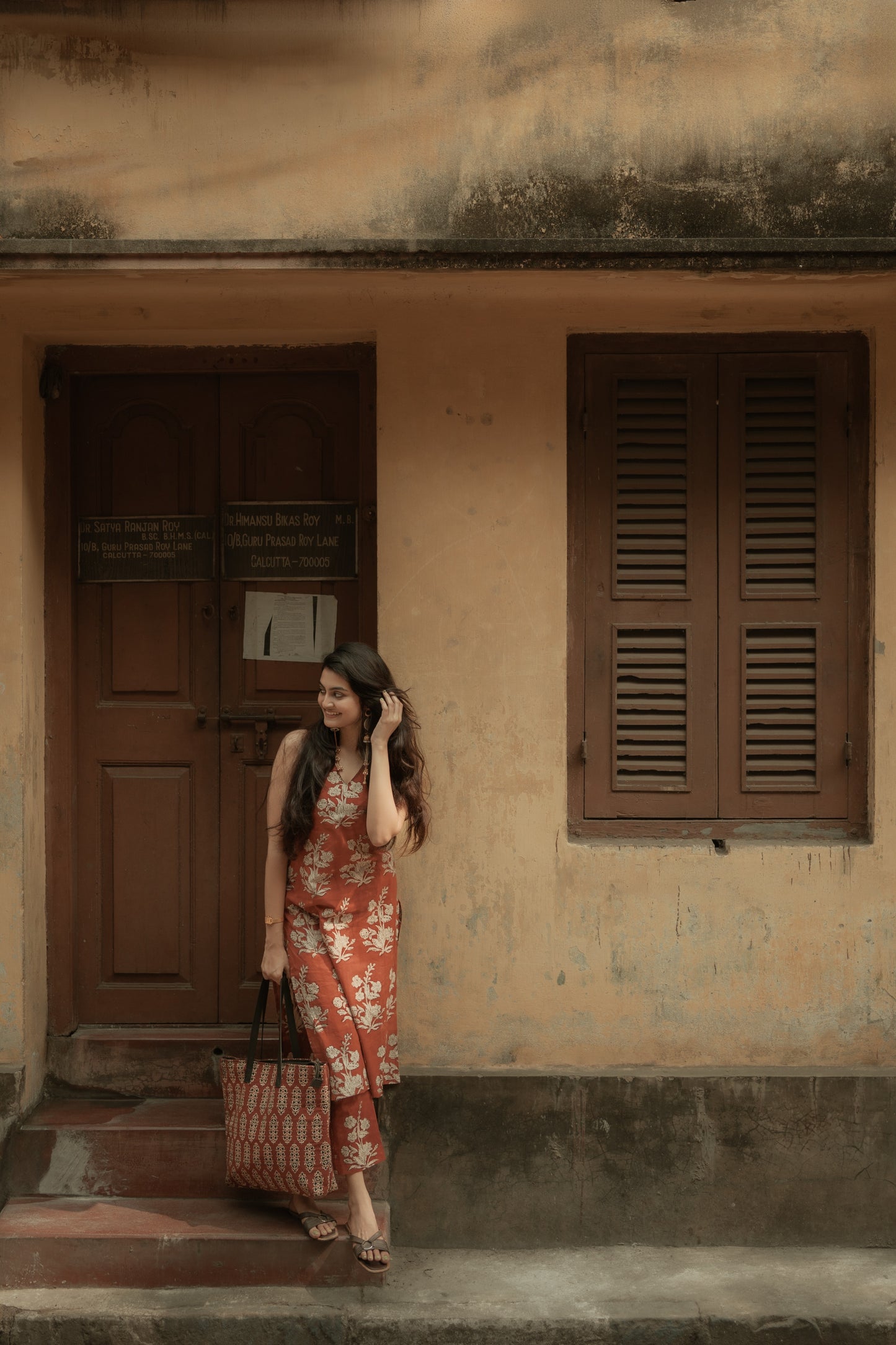 Raha Madder Bagru Co-ord Set